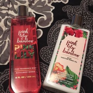 Pink Lily&Bamboo...Fine Mist And Lotion